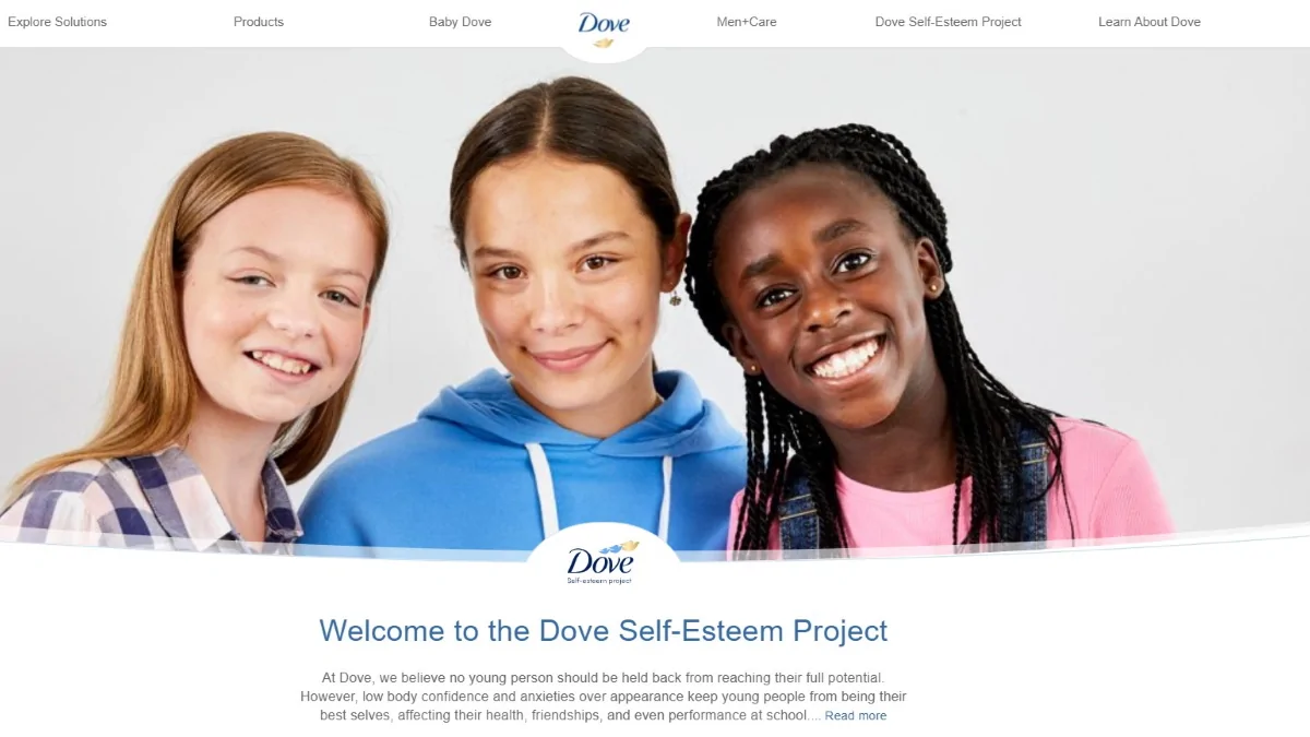 Dove Self Esteem Project